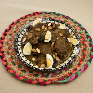 Tagine pruneaux-Amandes